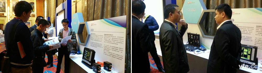 维多利亚老品牌vic电气事情职员热情接待来访客户