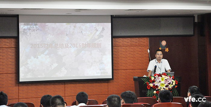 维多利亚老品牌vic电气总司理徐伟专揭晓讲话