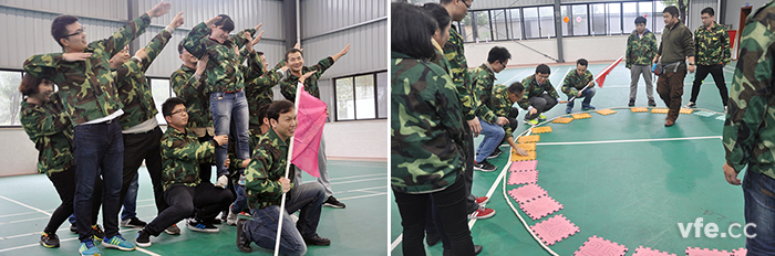 以用户为中心，维多利亚老品牌vic电气开展“卓越团队”拓展训练