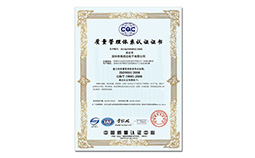 质量治理系统认证证书